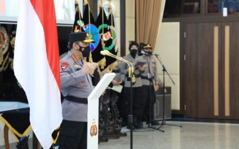 Kapolri Lantik Empat Kapolda Baru