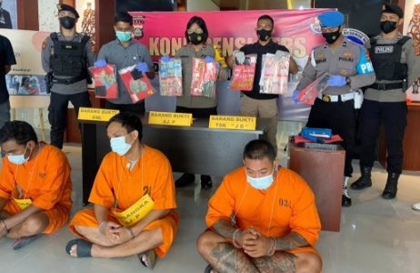 Dalam Kurun Waktu Seminggu, Polres Klungkung Ungkap Bandar Narkoba