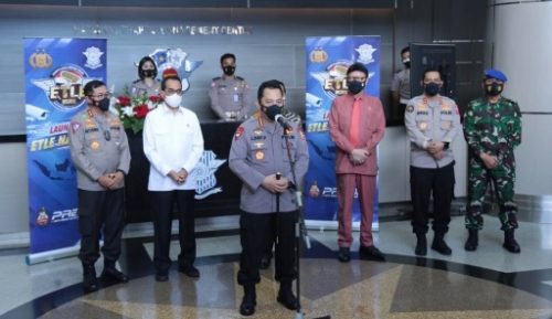 Kapolri Resmi Launching Tilang E-TLE Nasional Tahap 1