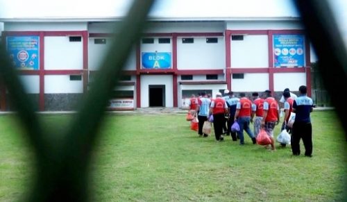 Sebanyak 144 Warga Binaan Rutan Kelas IIB Boyolali Direlokasi ke Tempat Baru