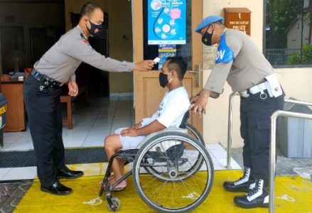 Polsek Karangdowo, Klaten Tingkatkan Pelayanan pada Masyarakat dan Kaum Difabel