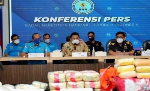 Nyatakan Perang Terhadap Narkoba, BNN Sita 212,39 Kilogram Sabu dan 19.700 Butir Ekstasi
