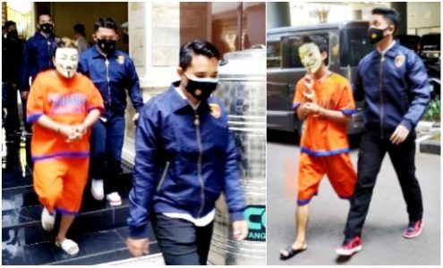 Pembuat dan Penyebar Webside Palsu Pemerintah AS, Polda Jatim Amankan Dua Tersangka