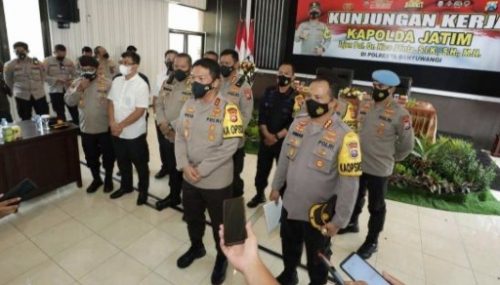 Kapolda Jatim Siapkan Titik Pos di Perbatasan Jatim – Jateng – Bali di Banyuwangi
