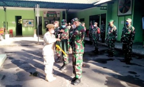 Dandim 1619/Tabanan Pimpin Korp Rapor Kenaikan Pangkat 12 Personel