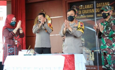 Kapolda Jateng Resmikan Gedung ‘Grha Pelayanan Terpadu Presisi Polres Klaten’