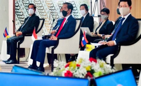 ASEAN Leaders’ Meeting, Para Pemimpin Negara Bahas Situasi di Myanmar