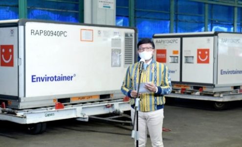Menkominfo: Vaksin Tahap-10 Tiba di Indonesia