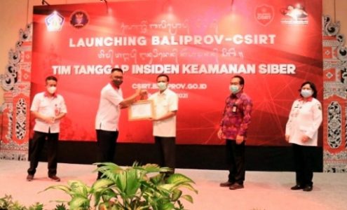 Bangun Kapasitas Sumber Daya Keamanan Siber, Pemprov Bali Luncurkan BALIPROV-CSIRT