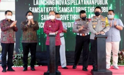 Gubernur Wayan Koster Apresiasi Polda Bali Hadirkan 4 Inovasi Pelayanan Publik