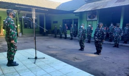 Dandim Pimpin Serah Terima Jabatan Perwira di Lingkungan Kodim 1619/Tabanan