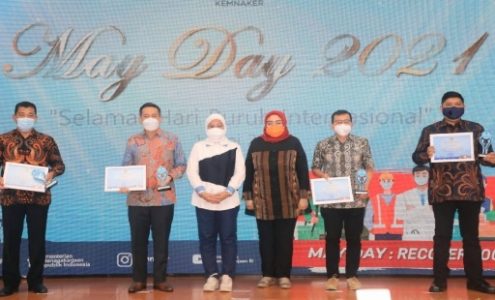 Menaker: May Day 2021, Momentum Perkuat Kebersamaan Melawan COVID-19