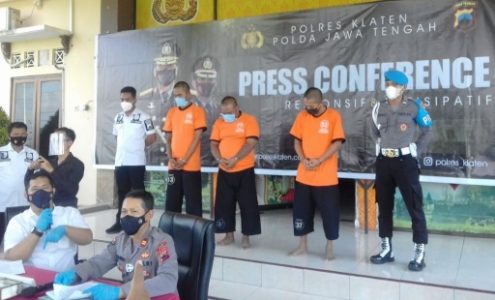 Polres Klaten Berhasil Tangkap Pelaku Aksi Bejat Ayah Tiri dan 2 Pria Cabuli Anak di Bawah Umur