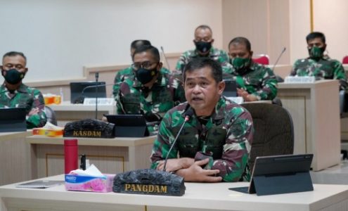 Pangdam Cek Kesiapan Perencanaan Dansatgas TMMD ke-111 di Wilayah Kodam IX/Udayana