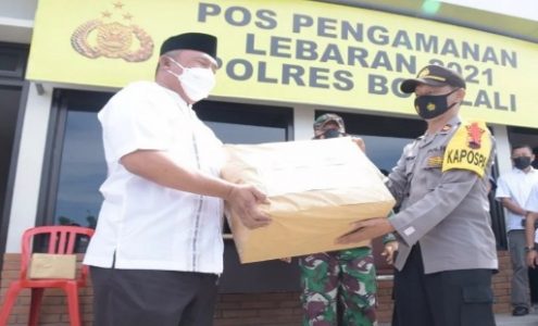 Wabup Boyolali Monitoring Pos Penyekatan Pemudik