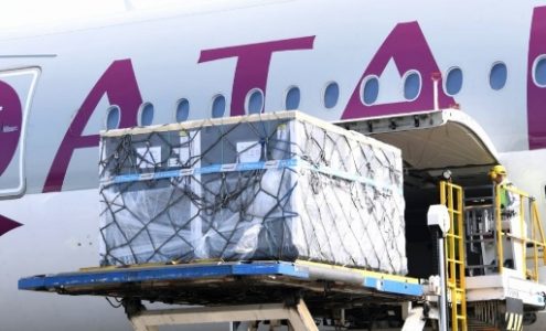 Sebanyak 1.389.600 Dosis Vaksin AstraZeneca dalam Bentuk Jadi Tiba di Tanah Air