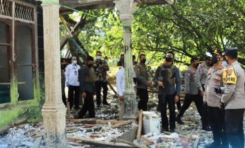 Kapolda Jateng Cek Lokasi Ledakan Mercon yang Tewaskan 4 Orang di Kebumen
