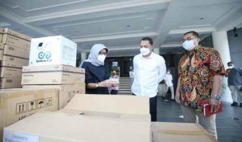 Pemkot Surabaya Terima Bantuan GeNose dari PT Yekape, Bakal Digunakan di Berbagai Fasilitas Publik