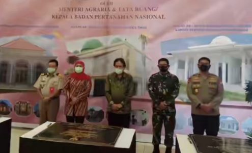 Menteri ATR/BPN Berharap Kerjasama Antara Kanwil Jatim dan TNI/Polri Percepat Legalisasi Aset Tanah