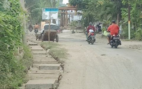 Progres Proyek Drainase Capai 100 Persen, Tinggal Pembersihan Bekas Galian  di Banyuwangi