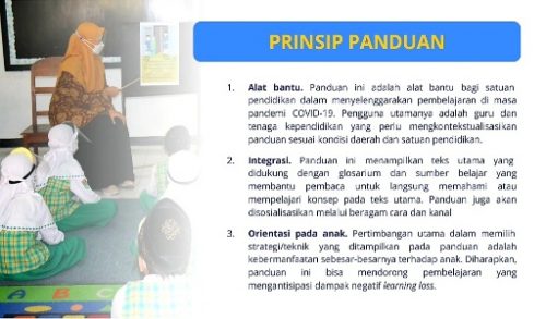 Kemendikbudristek dan Kemenag Luncurkan Panduan Penyelenggaraan Pembelajaran untuk PAUDdikdasmen di Masa Pandemi Covid-19