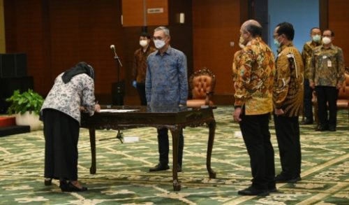 Ketua Satgas Lantik Pokja Satgas Penanganan Hak Tagih Negara Dana BLBI