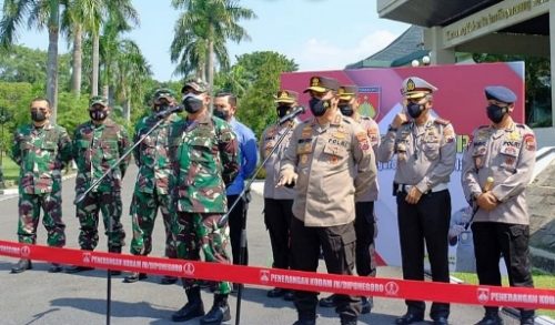 Lonjakan Covid-19 di Kudus, Polda Jateng dan Kodam IV Diponegoro Siapkan 32 Bus Pengangkut Pasien