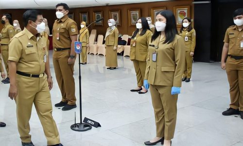 Kemendagri Gelar Pengambilan Sumpah dan Janji PNS Tahun Anggaran 2021