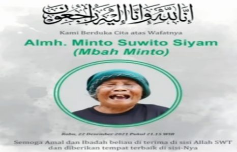 Mbah Minto Berpulang, Terima Kasih Sudah Pernah buat Indonesia Tersenyum dan Bahagia