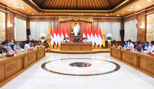 Gubernur Bali Pimpin Rakor Percepatan Pembangunan Infrastruktur KTT G20