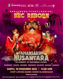 Parade Etnik Banyuwangi Ethno Carnival Akan Digelar 10 Desember Mendatang di Banyuwangi