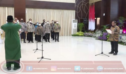 Seskab Lantik Hendry Prihandono Sebagai Kepala Pusdatin Sekretariat Kabinet