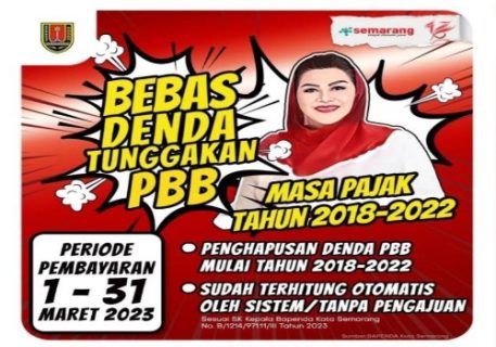 Kabar Gembira! Pemkot Semarang Bebaskan Denda Tunggakan PBB