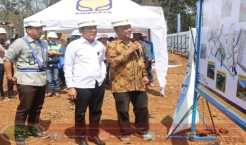 Pembangunan Kampus Baru Polimarin di Desa Wringin Putih Dimulai