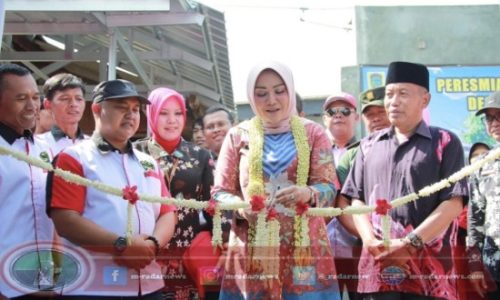 Sambang Warga Perdana 2023, Bupati Sri Mulyani tinjau dan Resmikan Pasar Krido Mulyo