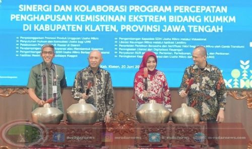 Menkop UKM Luncurkan Sinergi dan Kolaborasi Percepatan Penghapusan Kemiskinan Ekstrem