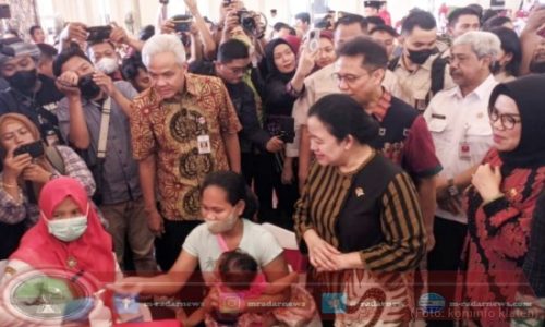 Kemenkes Canangkan Gerakan Nasional Imunisasi Polio Tipe 2 di Kabupaten Klaten