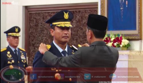 Presiden Jokowi Lantik Mohamad Tonny Harjono sebagai KSAU