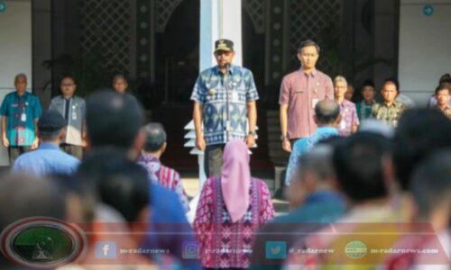 Pimpin Apel Pertama Kerja Pascalibur Lebaran 2024, Nana: Berikan Pelayanan yang Terbaik