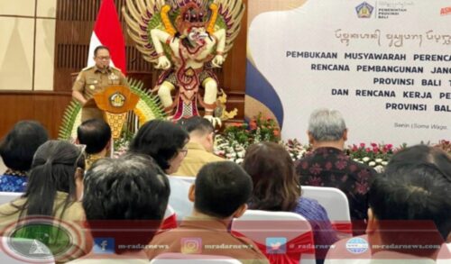 PJ. Mahendra Jaya Buka Musrenbang RPJPD Provinsi Bali 2025-2045 dan RKPD 2025