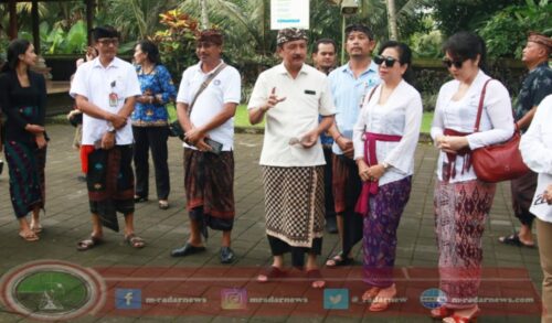 Sidak DTW Goa Gajah, Kadispar Harap Pesan Sosialisasi Bali Terapkan Perda PWA Sampai ke Wisman