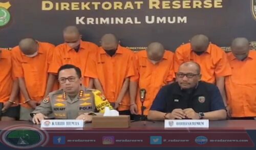 Subdit Resmob Ditreskrimum Polda Metro Jaya Berhasil Ungkap Judi Online Beromzet Rp10 Miliar