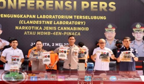 Ungkap Laboratorium Terselubung Narkotika, Polda Metro Jaya Amankan 5 Tersangka