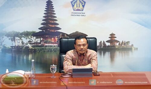 Secara Virtual, Sekda Dewa Indra Sampaikan Kesiapan Bali jadi Tuan Rumah WWF ke-10