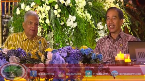 Presiden Jokowi Gelar Jamuan Santap Malam Pemimpin dan Delegasi KTT WWF ke-10 di GWK