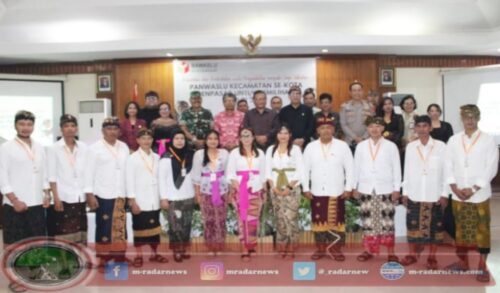 Panwaslu Kecamatan se-Kota Denpasar untuk Pilkada Serentak 2024 Resmi Dilantik