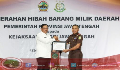 Pemprov Hibahkan Lahan Seluas 26,8 Hektare kepada Kejati Jateng