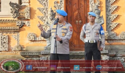Kabid Propam Polda Bali Ingatkan dan Ancam Tindak Tegas Personil Terlibat Judol