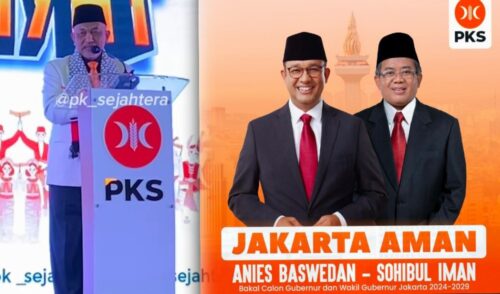PKS Resmi Usung Anies Baswedan-Sohibul Iman sebagai Bakal Cagub-Cawagub di Pilkada Jakarta 2024