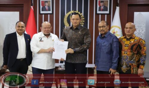 Dikunjungi Menteri ATR/BPN, Ketua DPD RI Ingatkan Terkait Penyelesaian Kasus Surat Ijo Surabaya